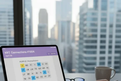 NYT Connections #1054 hints and answers for April 30 — AI-generated illustration