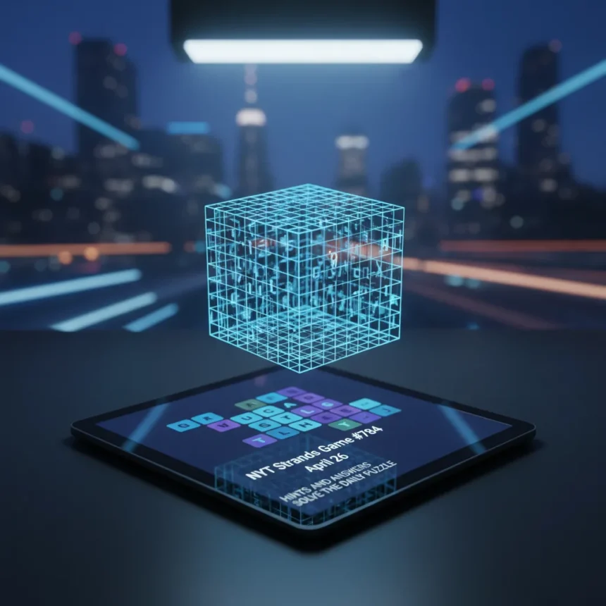 NYT Strands Game #784 Hints and Answers for April 26 — AI-generated illustration