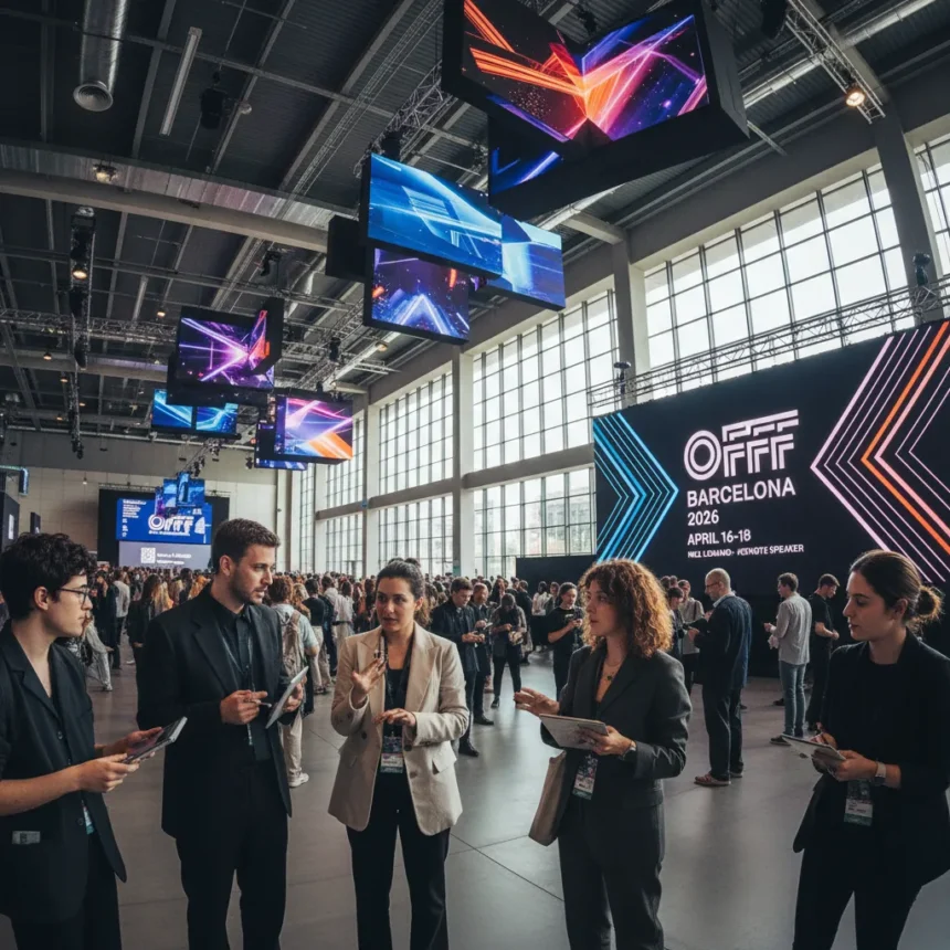 OFFF Barcelona 2026: Why Designers Must Attend This April — AI-generated illustration