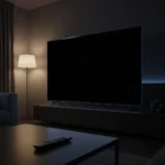 OLED's perfect blacks beat brightness in the real world — AI-generated illustration