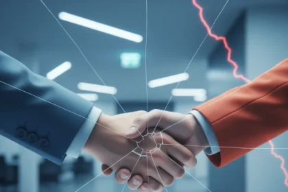 OpenAI ends Microsoft exclusivity, but the tone tells a different story — AI-generated illustration