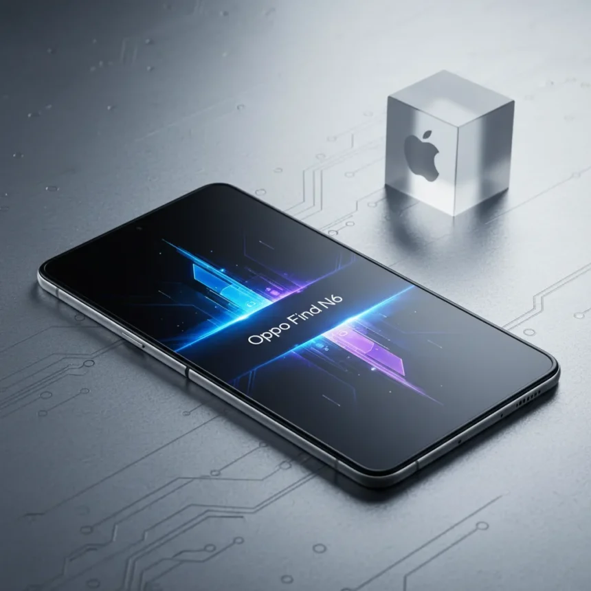 Oppo Find N6 Crease-Free Foldable Sets the Bar for iPhone Fold