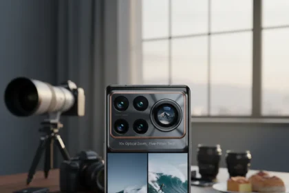 Oppo Find X9 Ultra's 10x zoom camera redefines smartphone photography — AI-generated illustration