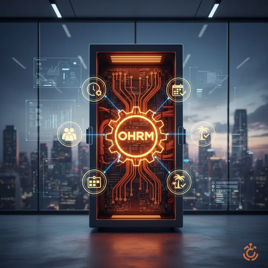 OrangeHRM: Open-Source HR System That Installs in Hours — AI-generated illustration