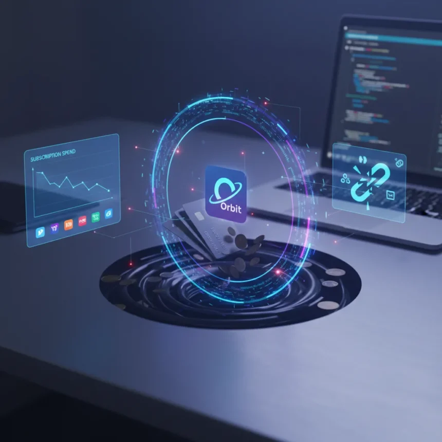 Orbit subscription tracker: Does it solve your money drain problem? — AI-generated illustration