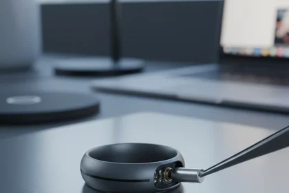 Oura's Replaceable Battery Patent Could Save Smart Rings — AI-generated illustration