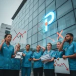 NHS staff say Palantir Federated Data Platform is awful to use — AI-generated illustration