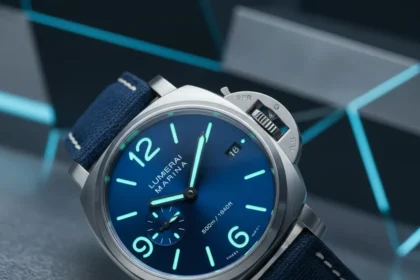 Panerai Luminor Marina 2025: 500m Depth, Half-Inch Thinner Case — AI-generated illustration