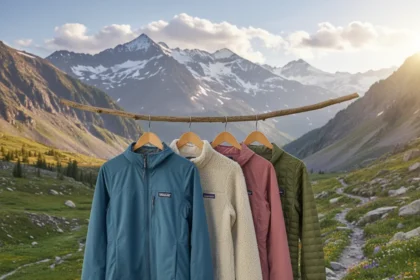 Patagonia spring sale: up to 50% off jackets and fleeces — AI-generated illustration