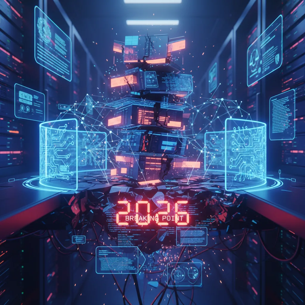 Payroll stacks face 2026 breaking point as AI regulations demand resilience — AI-generated illustration