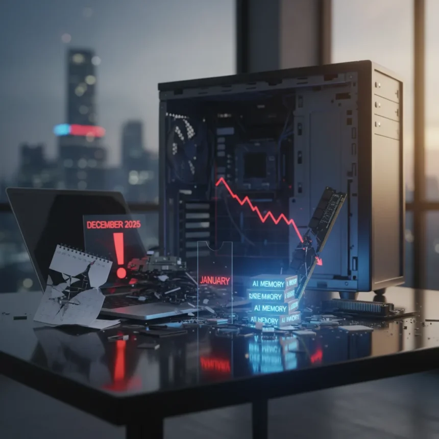PC shipment crisis looms as AI memory costs threaten 2026