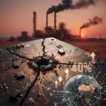 PCB supply crisis deepens as Iranian strike halts critical resin output — AI-generated illustration