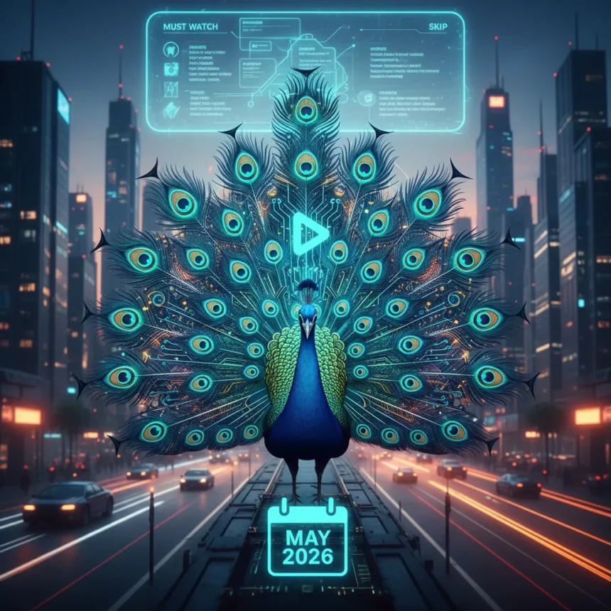 Peacock May 2026: What's Actually Worth Watching — AI-generated illustration