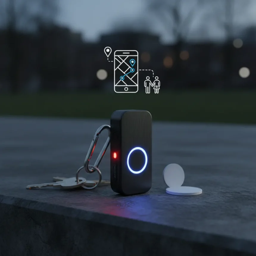 Pebblebee Halo GPS tracker outperforms AirTag where it actually matters — AI-generated illustration