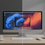 PeekDesktop brings macOS comfort to Windows 11 users — AI-generated illustration