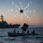 Pentagon's Starlink reliance exposed by Navy drone outage — AI-generated illustration