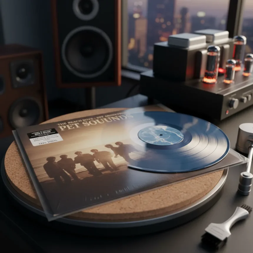 Pet Sounds vinyl reissue aims for audiophile perfection at 60 — AI-generated illustration