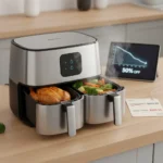 Philips 5000 Series air fryer steam function drops to half price — AI-generated illustration