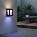 Philips Hue Econic Outdoor Wall Light: Premium Price, Solid Performance — AI-generated illustration