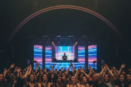 Phone bans at concerts are surging—here's why the movement matters — AI-generated illustration