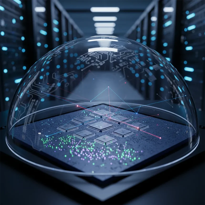 Photonic chips for data centers could reshape how AI infrastructure scales — AI-generated illustration