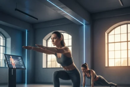 Pilates bird dog crunch beats planks for core strength — AI-generated illustration