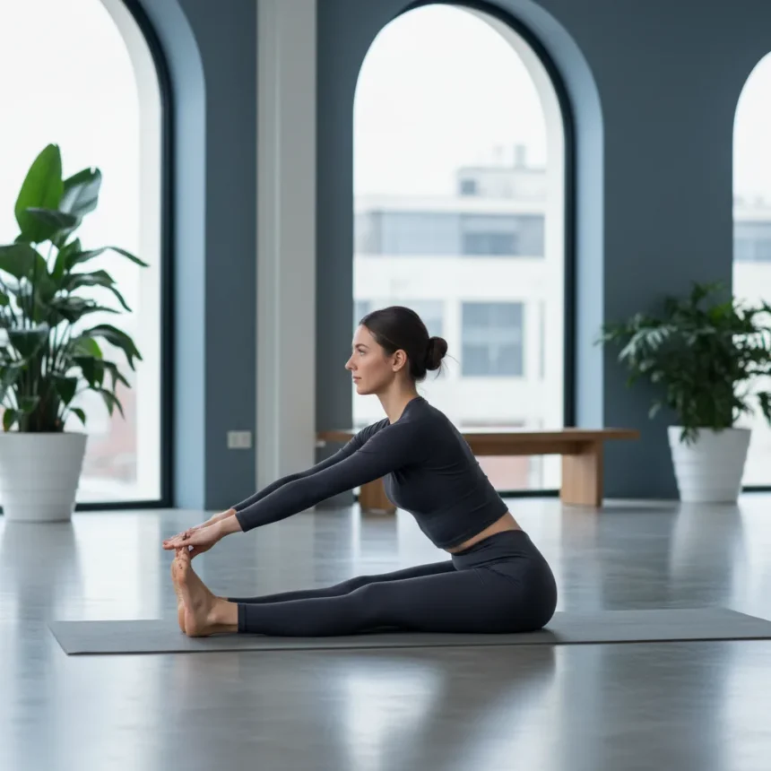 Pilates butterfly exercise targets deep core and hip mobility