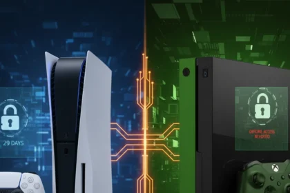 PlayStation's 30-day DRM check-in echoes Xbox One's most hated policy — AI-generated illustration