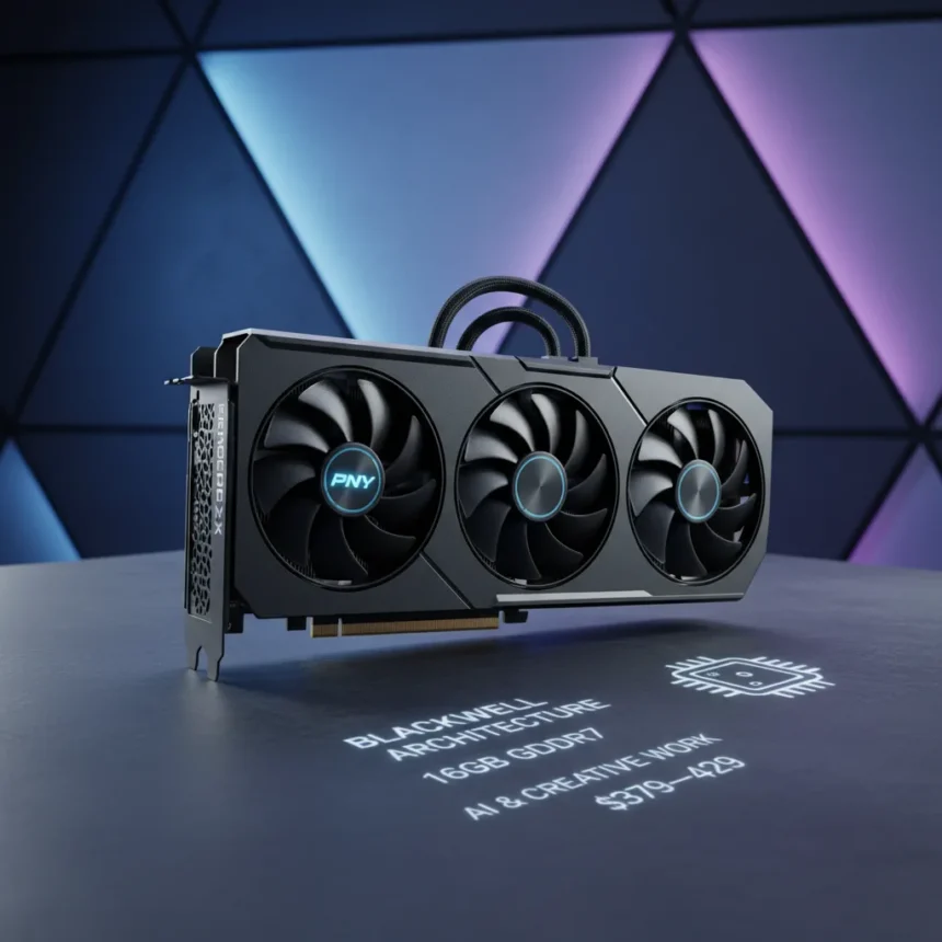 PNY GeForce RTX 5060 Ti: Budget GPU Built for Creators