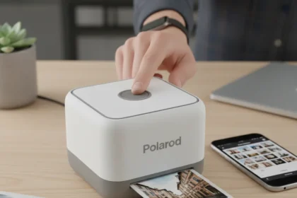 Polaroid instant printer makes square photos easier than ever