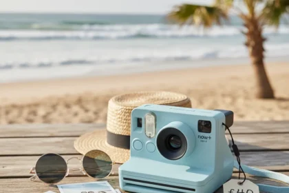 Polaroid Now+ Gen 3 Hits £40 Off: Summer Instant Camera Deal — AI-generated illustration