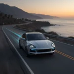 Porsche Cayenne Coupé Electric Blends 911 Style With Brutal Performance — AI-generated illustration