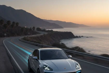 Porsche Cayenne Coupé Electric Blends 911 Style With Brutal Performance — AI-generated illustration