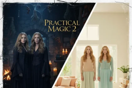 Practical Magic 2 trailer swaps darkness for Netflix lighting — AI-generated illustration