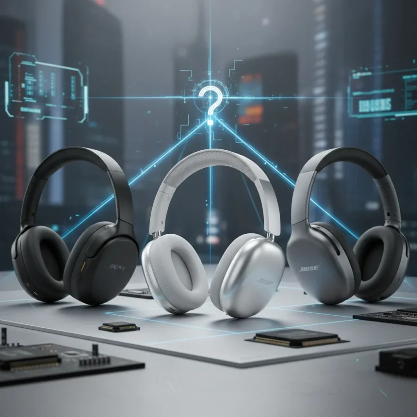 Premium headphone showdown: which flagship actually wins — AI-generated illustration