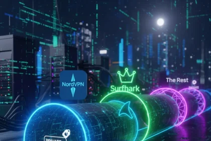 Private Internet Access drops to $2/month—but Surfshark still wins — AI-generated illustration