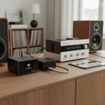 Pro-Ject's Stream Box E and Wireless Box E Add Wi-Fi to Your Hi-Fi — AI-generated illustration