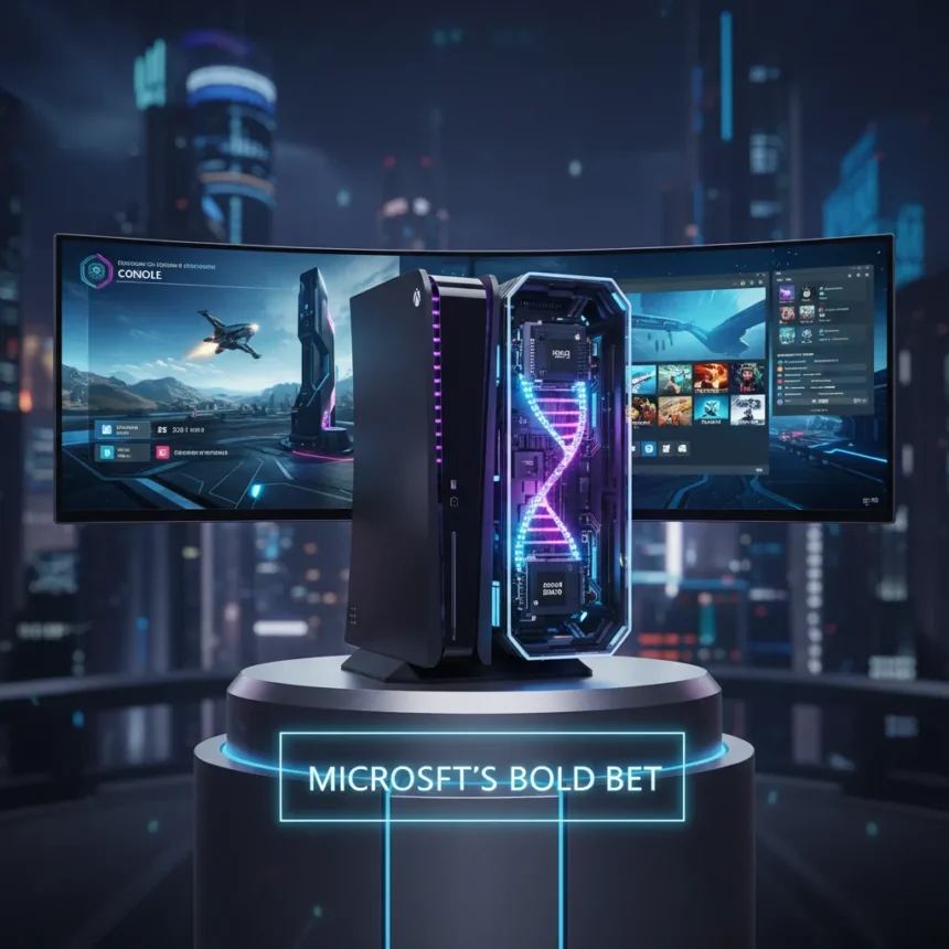 Project Helix: Microsoft's Bold Bet on a Console-PC Hybrid — AI-generated illustration
