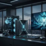 Project Helix Aims to Bridge Xbox and PC Gaming in 2027 — AI-generated illustration