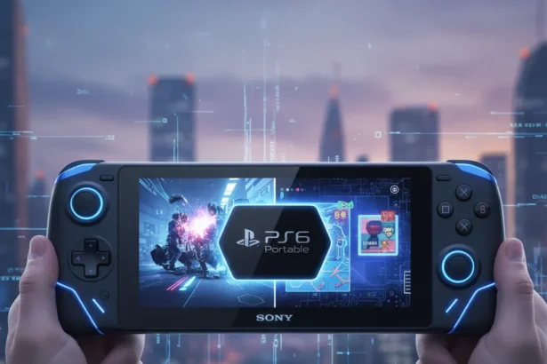 PS6 Portable could redefine handheld gaming in 2027 — AI-generated illustration