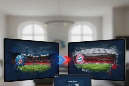 PSG vs Bayern Munich: Where to watch live streams free — AI-generated illustration