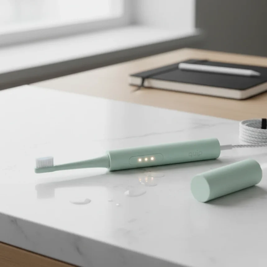 Quip Ultra Lite Sonic Electric Toothbrush Proves Less Is More