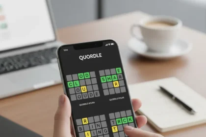 Quordle game #1544 hints and answers for April 17