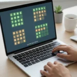 Quordle hints and answers for Monday, April 27 — AI-generated illustration