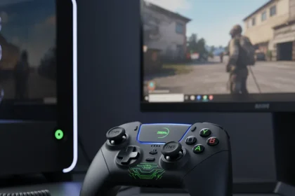 Razer Raiju V3 Pro PS5 Controller Dominates PC Gaming — AI-generated illustration