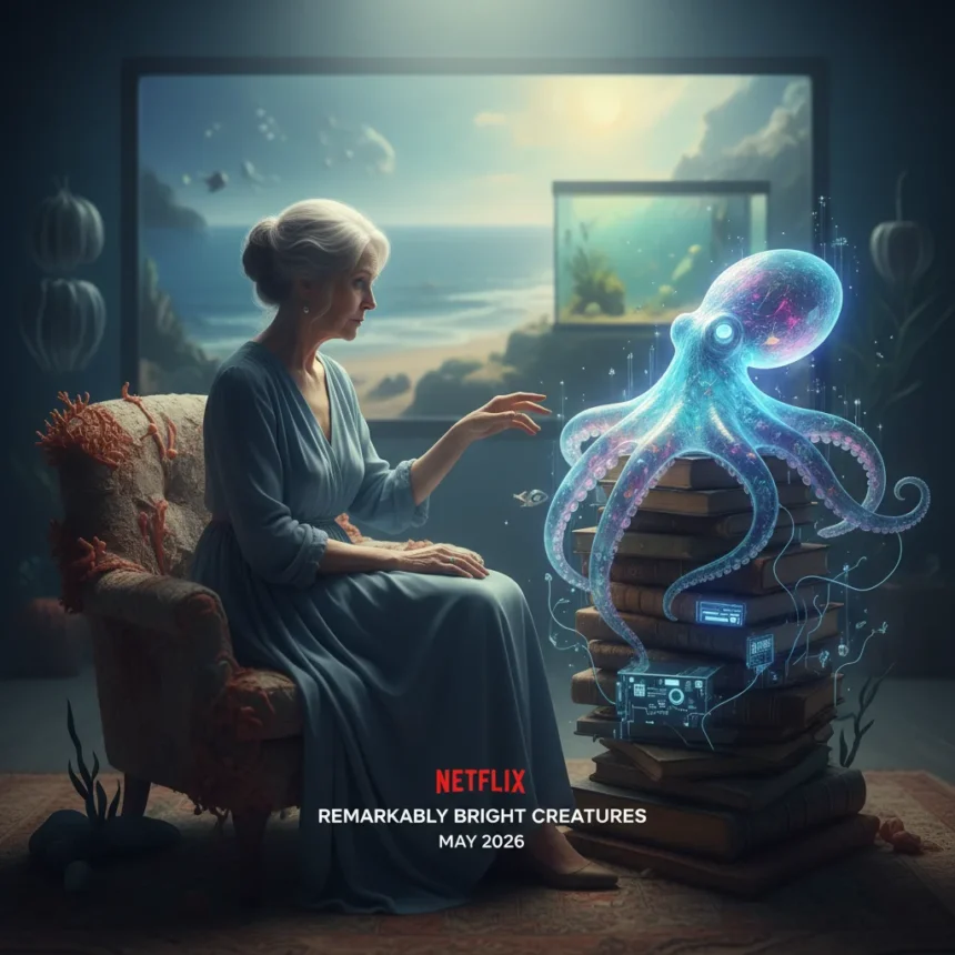 Remarkably Bright Creatures Netflix film arrives May 2026