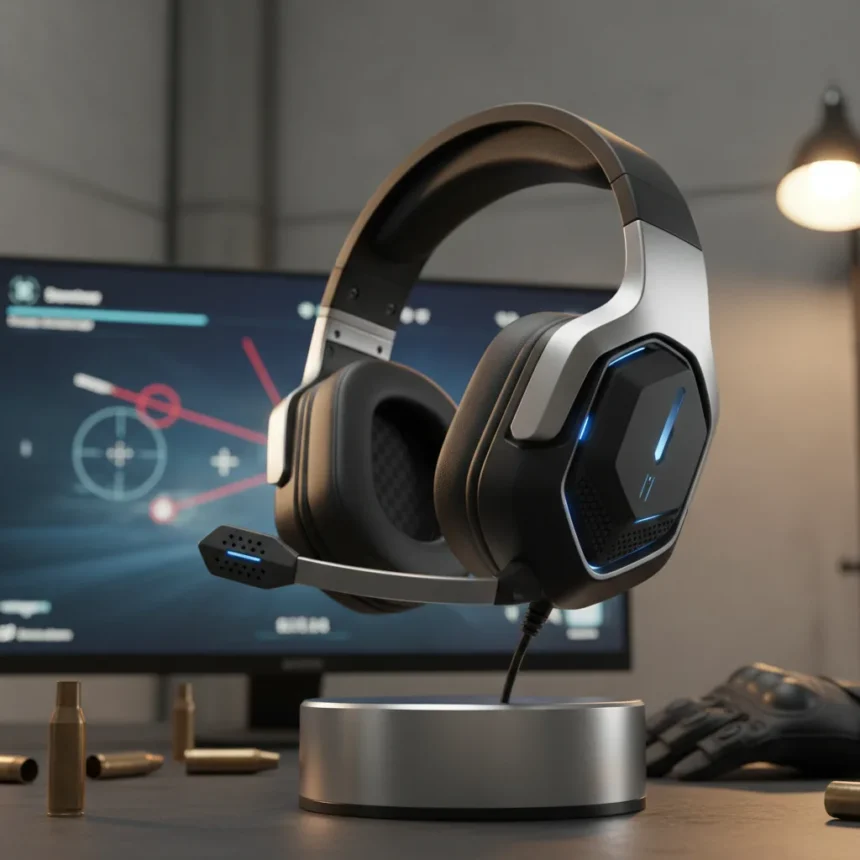 RIG Wireless Gaming Headset Targets FPS Players With Studio-Grade Audio — AI-generated illustration