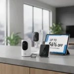 Ring cameras deliver budget home security starting at $25.99 — AI-generated illustration