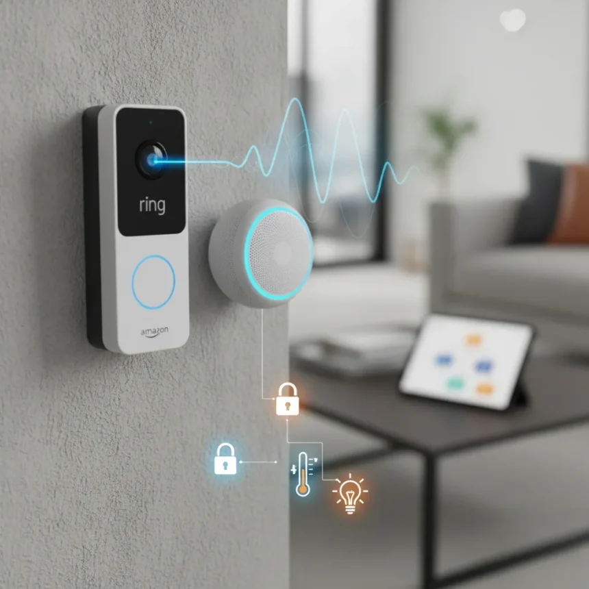 Ring doorbell and Alexa routines integration explained