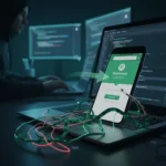 Robinhood phishing scam exploits account creation flaw — AI-generated illustration